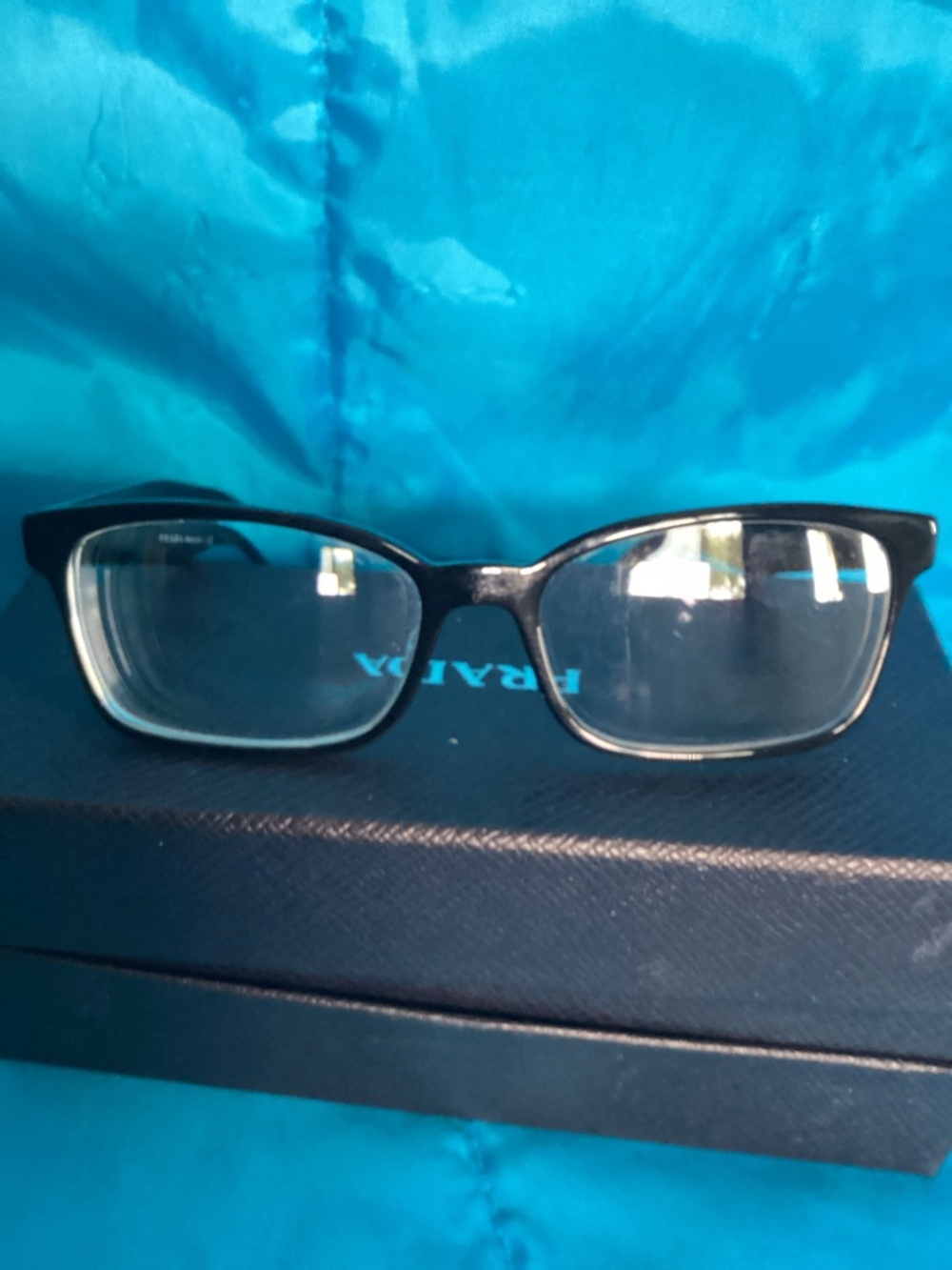 Prada Black Cat-Eye Optical Glasses - Picture 6 of 6